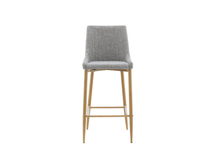 Venture Home Plaza Barstolar 2-pack Ljusgrå