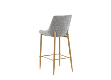 Venture Home Plaza Barstolar 2-pack Ljusgrå