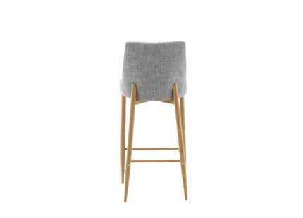 Venture Home Plaza Barstolar 2-pack Ljusgrå