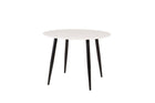 Plaza Runda Matbord ⌀100 White