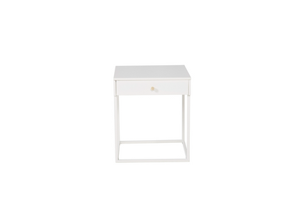 Venture Home Bakal Sängbord 43 x 43 Vit
