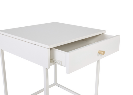 Venture Home Bakal Sängbord 43 x 43 Vit