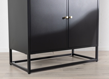 Venture Home Bakal Skåp 40,5 x 190 x 80 Svart
