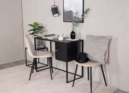 Venture Home Bakal Skrivbord 95 x 45 Svart