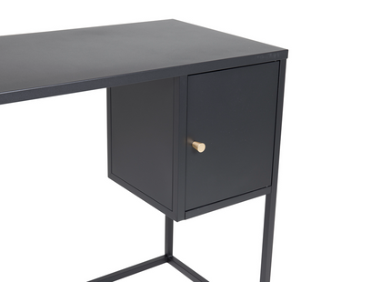 Venture Home Bakal Skrivbord 95 x 45 Svart