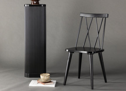 Venture Home Mariette Matstolar 2-pack Svart