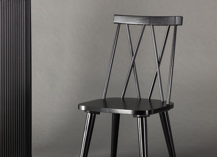 Venture Home Mariette Matstolar 2-pack Svart