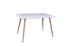 Polar Rektangulära Matbord 120 x 75 White