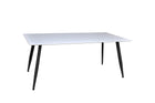 Polar Rektangulära Matbord 180 x 90 White