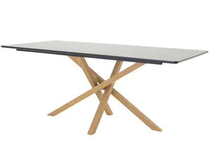 Piazza Rektangulära Matbord 180 x 90 Black