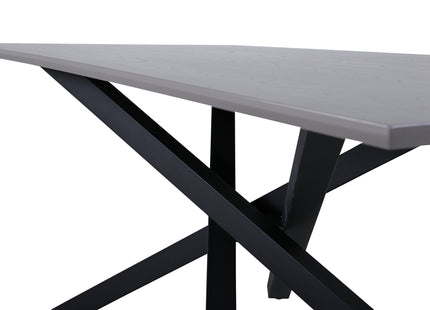 Piazza Rektangulära Matbord 180 x 90 Black