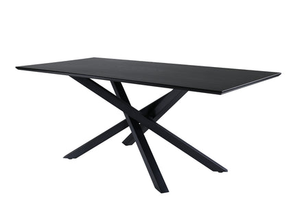 Piazza Rektangulära Matbord 180 x 90 Black