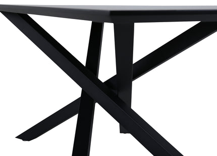 Piazza Rektangulära Matbord 180 x 90 Black
