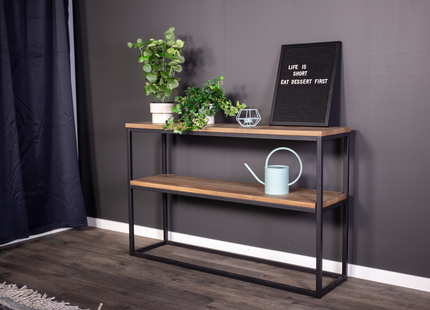 Venture Home Rise Sidobord 110 x 30 Valnöt