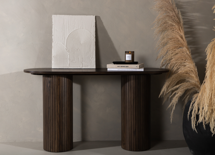 Venture Home Bianca Sidobord 130 x 40 Mocca