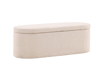 Venture Home Potenza Ottoman 130 x 47 x 50 Offwhite