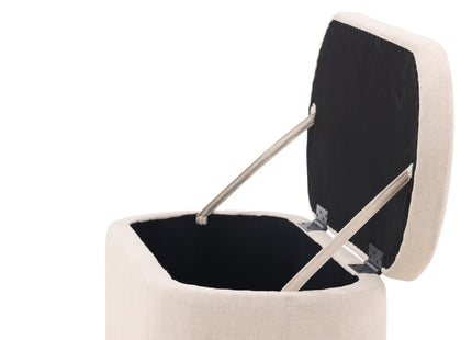 Venture Home Potenza Ottoman 130 x 47 x 50 Offwhite