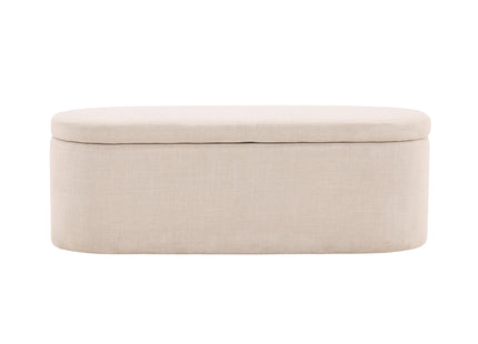 Venture Home Potenza Ottoman 130 x 47 x 50 Offwhite
