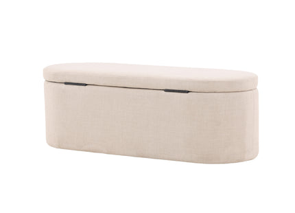 Venture Home Potenza Ottoman 130 x 47 x 50 Offwhite