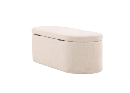 Venture Home Potenza Ottoman 130 x 47 x 50 Offwhite