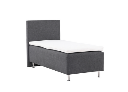 Venture Home Mesa Enkelsäng 200 x 66 x 90 Mörk Grå