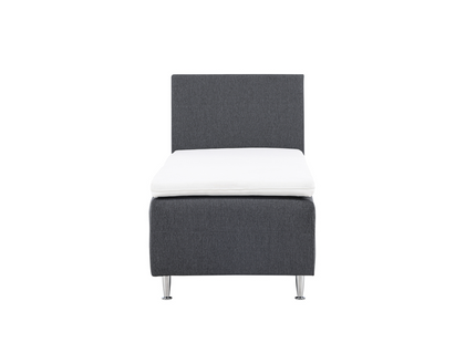 Venture Home Mesa Enkelsäng 200 x 66 x 90 Mörk Grå