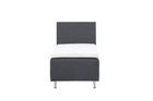 Venture Home Mesa Enkelsäng 200 x 66 x 90 Mörk Grå