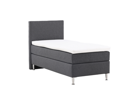 Venture Home Toledo Enkelsäng 200 x 66 x 90 Mörk Grå