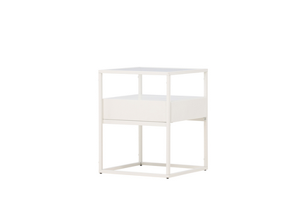 Venture Home Fortaleza Sidobord 40x40 Vit