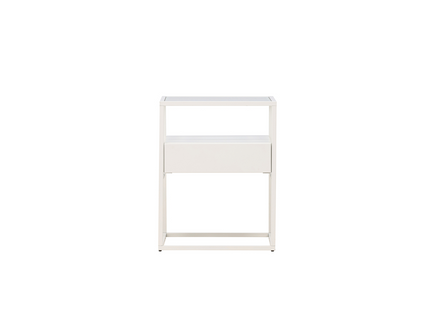 Venture Home Fortaleza Sidobord 40x40 Vit