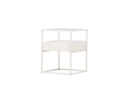 Venture Home Fortaleza Sidobord 40x40 Vit