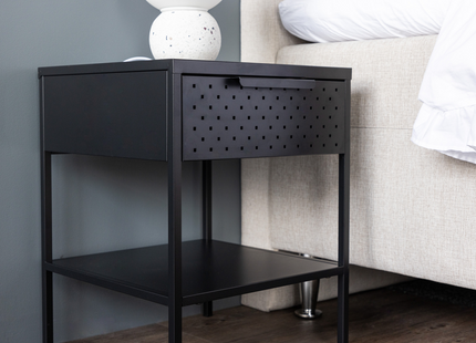 Venture Home Sacramento Sängbord 40x40 Svart