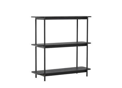 Vind Heim Hyllor 40 x 120 x 120 Svart