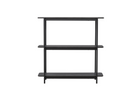Vind Heim Hyllor 40 x 120 x 120 Svart