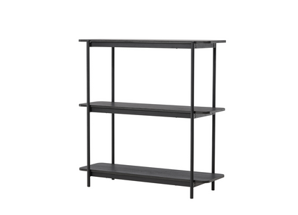 Vind Heim Hyllor 40 x 120 x 120 Svart