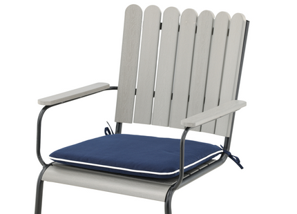 Venture Home Holmsund STOLSDYNA 46 x 39 Blå, 6-pack