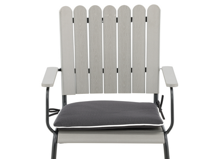 Venture Home Holmsund STOLSDYNA 46 x 39 Mörk Grå, 6-pack