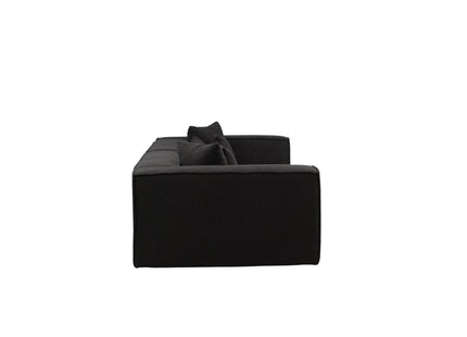Vind Gillholmen 3-sits Soffa Svart