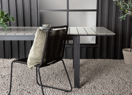Venture Home Levels Rektangulärt Matbord Utomhus 160 x 100 Svart