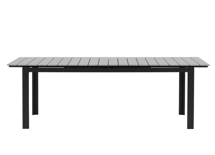 Venture Home Levels Rektangulärt Matbord Utomhus 229 × 100 Svart