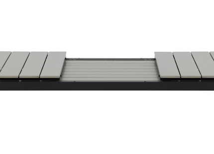 Venture Home Levels Rektangulärt Matbord Utomhus 229 × 100 Svart