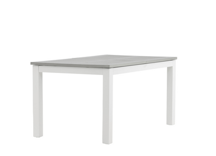 Venture Home Albany Rektangulärt Matbord Utomhus 152 x 90 Vit