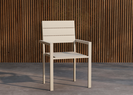Venture Home Levels Matstol Utomhus 2-pack Beige