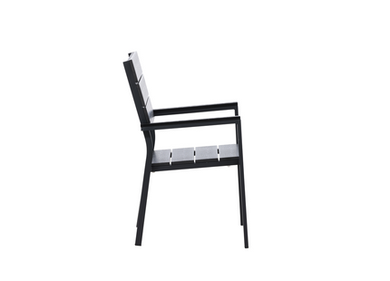 Venture Home Levels Matstol Utomhus 2-pack Svart