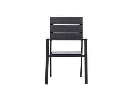 Venture Home Levels Matstol Utomhus 2-pack Svart