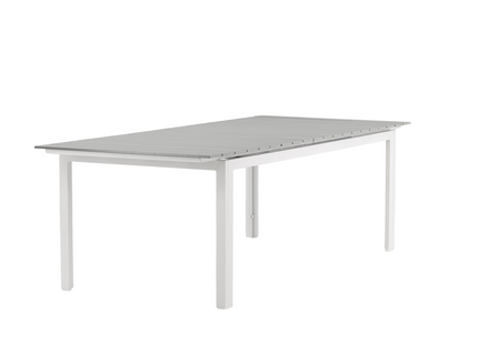 Venture Home Levels Rektangulärt Matbord Utomhus 229 × 100 Vit