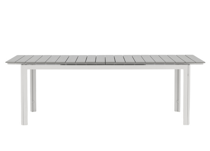 Venture Home Levels Rektangulärt Matbord Utomhus 229 × 100 Vit