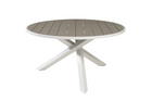 Venture Home Parma Runda Matbord Utomhus ⌀140 Vit