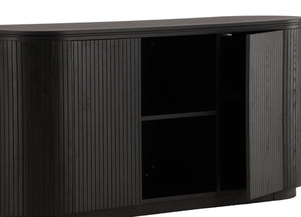 Vind Fjällbacka Skåp 48 x 80 x 160 Svart