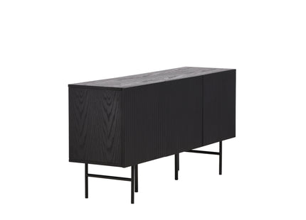 Vind Björkön Skåp 42 x 75 x 150 Svart